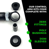 1994-1999 Dodge Ram 1500 / 2500 / 3500 4wd Adjustable Johnny Joint Control Arms