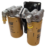 Dual Diesel CAT Fuel Filter Remote Mount Filter System