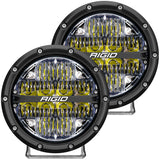 360-Series 6 Inch Led Off-Road Drive Beam Backlight Pair RIGID Industries