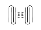 99-10 FSD Rear U-Bolt Kit Icon Vehicle Dynamics