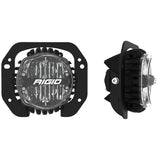 Jeep JL/Gladiator Bumper Fog Mount Kit For 18-20 Jeep JL Rubicon/Gladiator 1 Piece Plastic With 360-Series 4.0 Inch SAE Li