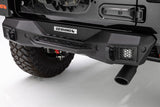 Rockline Rear Stubby Bumper Textured Black 2018-2026 Jeep Wrangler Go Rhino