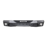 Rockline Rear Stubby Bumper Textured Black 2018-2026 Jeep Wrangler Go Rhino