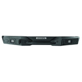 Rockline Rear Full Width Bumper for Ford Bronco Textured Black 2018-2026 Jeep Wrangler Go Rhino