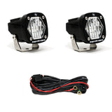 S1 LED Light with Mounting Bracket Pair Baja Designs