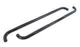 4000 Series SideSteps With Mounting Bracket Kit Powder Coat Black 2014-2018 Silverado/Sierra 1500 2015-2018 Silverado/Sierra 2500 HD/3500 HD Go Rhino