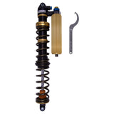 Suspension Shock Absorber and Coil Spring Assembly Monotube Front Left Can-Am Maverick X3 RS Turbo Type III Hard Anodized Black Hawk Powersports Bilstein