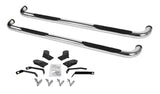 4000 Series SideSteps With Mountins Bracket Kit Polished Stainless Steel 2010-2026 Dodge Ram 2500/3500 Go Rhino