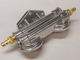 Dual Diesel Fuel Filter Remote Mount System for CAT Filters