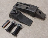 Flush Mount Bolt On Bucket Teeth for Skid Loader Track Loader or Tractor Loader