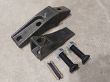 6pk Flush Mount Bolt On Bucket Teeth for Skid Loader Track Loader or Tractor Loader