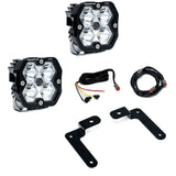Squadron 2.0 Pro A-Pillar Light Kit Jeep 2018-26 Wrangler JL 2020-26 Gladiator JT Baja Designs