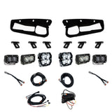 Squadron 2.0 Pro/S2 Pro/S2 Sae Pro Fog Pocket Light Kit Ford 2021-27 Bronco 2022-24 Bronco Raptor w/ Steel Bumper Clear Baja Designs