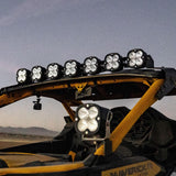 7XL Pro Linkable LED Light Bar Roof Mount Kit for Can-Am Maverick R 2024-2025 (Light Pattern Multi-Pattern, Clear) Baja Designs