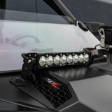S8 10 Inch Light Bar Hood Mount Kit Polaris 2025 RZR ProR; ProS; ProXP, Baja Designs