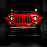 DOT LP6 LED Headlight Kit Jeep 2007-2018 Wrangler JK w/LED Headlights Baja Designs