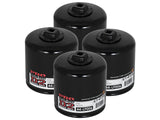 Proguard Oil Filter (4 Pack) 3/4-16 Inch Thread 3.84 Inch H x 3.66 Inch OD aFe Power