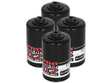 Proguard Oil Filter (4 Pack) 3/4-16 Inch Thread 4.83 Inch H x 2.92 Inch OD aFe Power