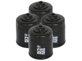 Proguard Oil Filter (4 Pack) 13/16-16 Inch Thread 3.4 Inch H x 2.92 Inch OD aFe Power