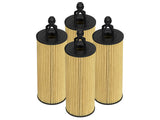Proguard Oil Filter (4 Pack) 6.13 Inch H x 1.99 Inch OD Flex Fuel aFe Power