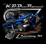 KB Diesel Performance T-Shirt Manual Gearshift Turbo ZF6