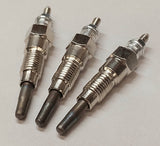 3 Glow Plugs for John Deere 1023E 1025R 1026R 2025R 2305 2320 850D 855D Gator