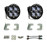 Jeep JL Fog Pocket Kit For 18-20 Wrangler JL Sahara Squadron SAE FPK Baja Designs