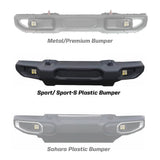 Jeep JL Fog Light Squadron-R SAE 18-Pres Wrangler JL Sport/Sport-S Fog Pocket Kit Baja Amber Baja Designs