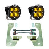Jeep JL Fog Light Squadron-R 18-Pres Wrangler JL Rubicon Fog Pocket Kit Baja Designs Baja Designs