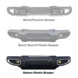 Jeep JL Fog Pocket Kit For 18-20 Wrangler JL Sahara Squadron SAE FPK Baja Designs