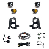 GMC 1500 (19-On) Clear Spot/Baja Amber W/C FPK Baja Designs