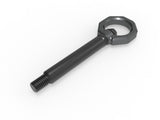 aFe Control Front/Rear Tow Hook Gray BMW M2 G87 aFe Power