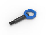 aFe Control Front Tow Hook Blue Toyota Gr Supra (A90) 20-26 L4-2.0L (t)/L6-3.0L (t) aFe Power