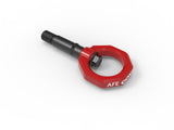 aFe Control Rear Tow Hook Red Toyota Gr Supra (A90) 20-26 L4-2.0L (t)/L6-3.0L (t) aFe Power