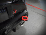 aFe Control Rear Tow Hook Red Toyota Gr Supra (A90) 20-26 L4-2.0L (t)/L6-3.0L (t) aFe Power