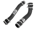 BladeRunner 3 Inch & 3-1/2 Inch Aluminum Hot and Cold Charge Pipe Kit Black Dodge Diesel Trucks 07.5-09 L6-6.7L (td) aFe Power