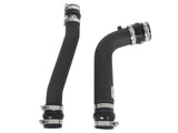 BladeRunner 3 Inch & 3-1/2 Inch Aluminum Hot and Cold Charge Pipe Kit Black Dodge Diesel Trucks 07.5-09 L6-6.7L (td) aFe Power