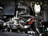 BladeRunner 3 Inch & 3-1/2 Inch Aluminum Hot and Cold Charge Pipe Kit Black GM Diesel Trucks 06-10 V8-6.6L (td) Lbz/Lmm aFe Power