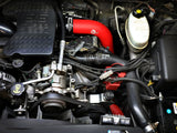BladeRunner 3 Inch & 3-1/2 Inch Aluminum Hot and Cold Charge Pipe Kit Red GM Diesel Trucks 06-10 V8-6.6L (td) Lbz/Lmm aFe Power