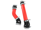 BladeRunner 3 Inch Aluminum Hot and Cold Charge Pipe Kit Red Dodge Diesel Trucks 94-02 L6-5.9L (td) aFe Power