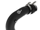 BladeRunner 3 Inch Aluminum Hot and Cold Charge Pipe Kit Black Ford Diesel Trucks 08-10 V8-6.4L (td) aFe Power