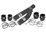 BladeRunner 3 Inch & 2-3/4 Inch Aluminum Hot and Cold Charge Pipe Kit Black Dodge Diesel Trucks 10-12 L6-6.7L (td) aFe Power