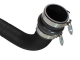 BladeRunner 3 Inch Aluminum Hot and Cold Charge Pipe Kit Black Ford Diesel Trucks 99-03 V8-7.3L (td) aFe Power