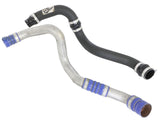 BladeRunner 3 Inch Aluminum Hot and Cold Charge Pipe Kit Black GM Diesel Trucks 11-16 V8-6.6L (td) Lml aFe Power