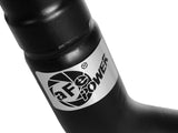 BladeRunner 3 Inch Aluminum Hot and Cold Charge Pipe Kit Black Ford F-150 11-14 V6-3.5L (tt) aFe Power
