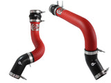 BladeRunner 3 Inch Aluminum Hot and Cold Charge Pipe Kit Red Dodge Ram Diesel Trucks 13-18 L6-6.7L (td) aFe Power