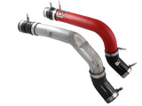BladeRunner 3 Inch Aluminum Hot and Cold Charge Pipe Kit Red Dodge Ram Diesel Trucks 13-18 L6-6.7L (td) aFe Power