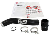 BladeRunner 3 Inch Aluminum Hot Charge Pipe Black Ford Diesel Trucks 11-16 V8-6.7L (td) aFe Power