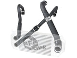 BladeRunner Aluminum Hot and Cold Charge Pipe Kit Black Ford F-150 15-19 V6-2.7L (tt) aFe Power