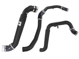 BladeRunner Aluminum Hot and Cold Charge Pipe Kit Black Ford F-150 15-19 V6-3.5L (tt) aFe Power
